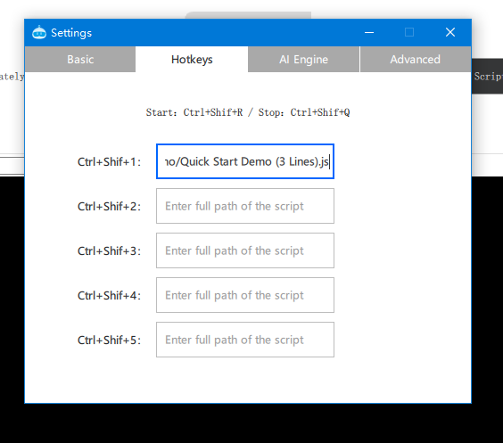 Set pbottleRPA shortcuts